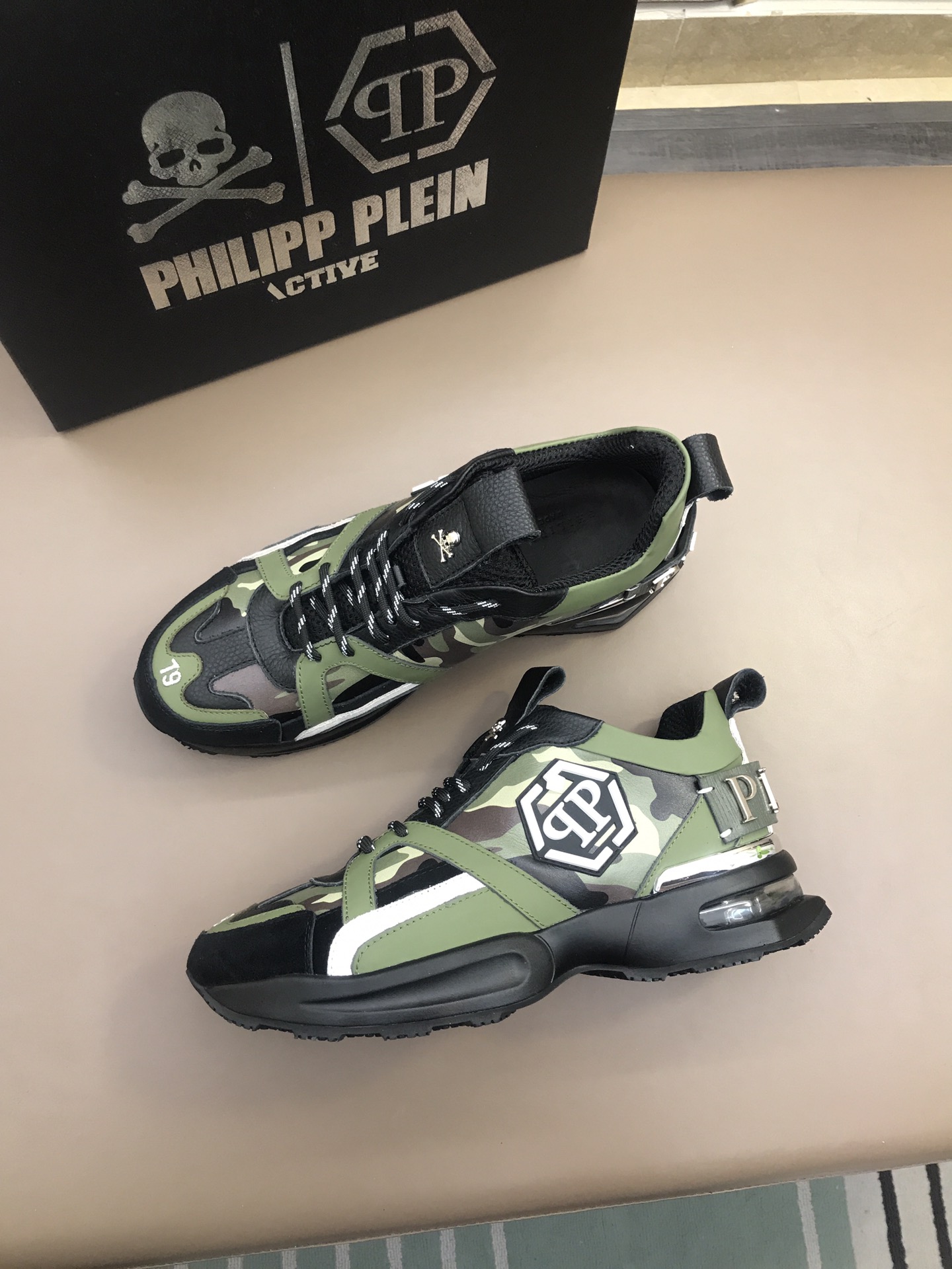 Men P*hilipp P*lein Top Sneaker ()