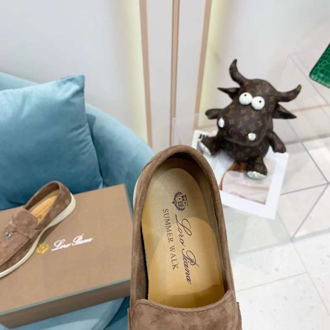 Men Women L*oro P*iana Top Loafer （）