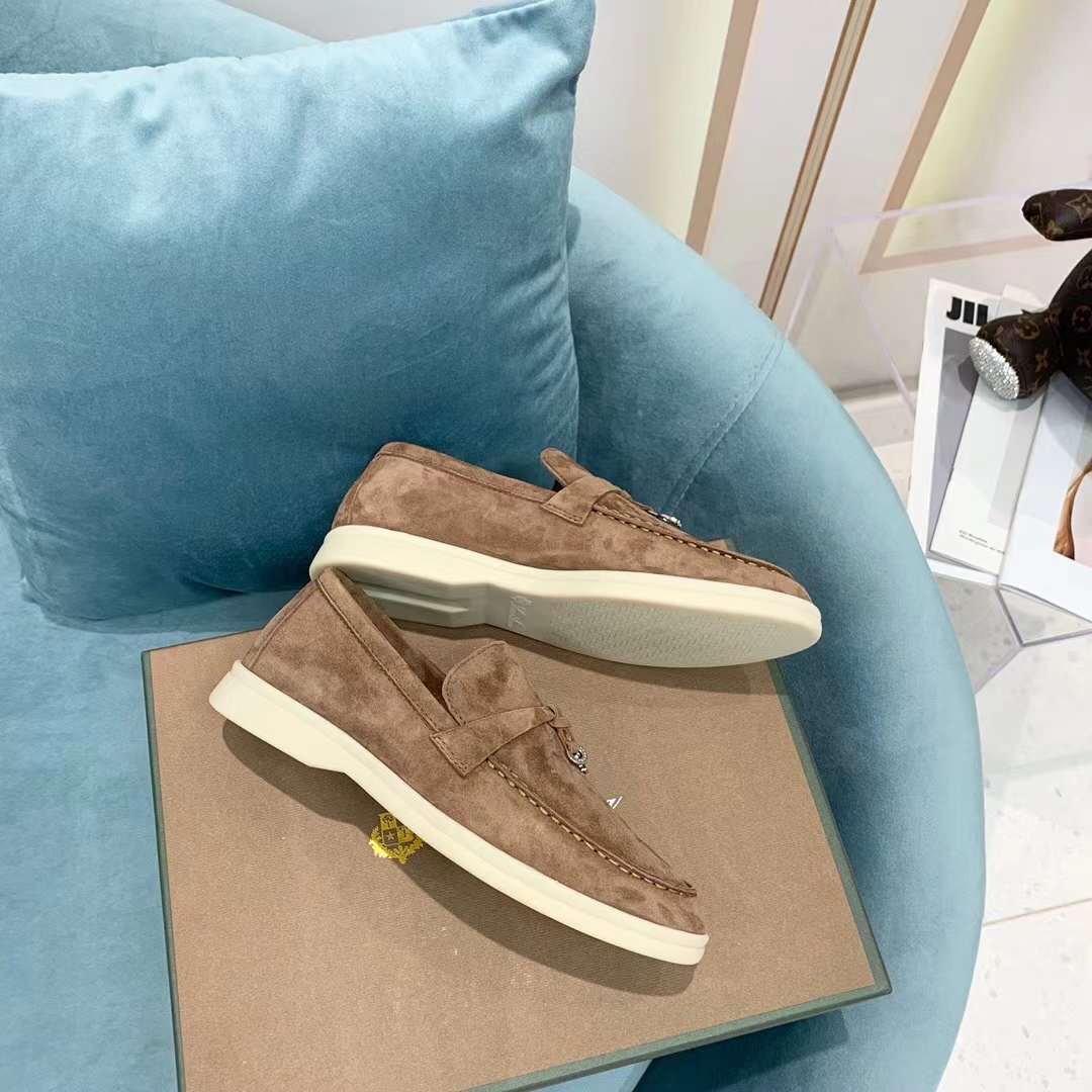 Men Women L*oro P*iana Top Loafer （）