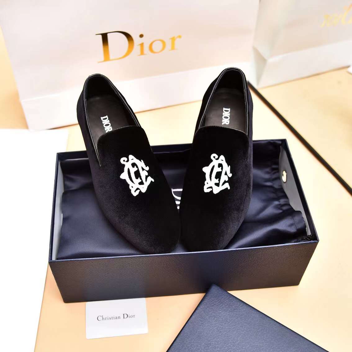 Men D*ior Top Sneaker（）