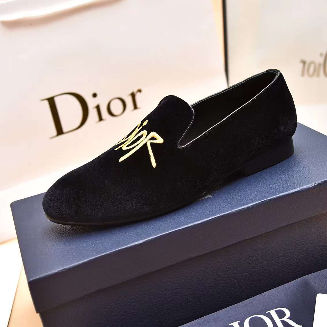 Men D*ior Top Sneaker（）