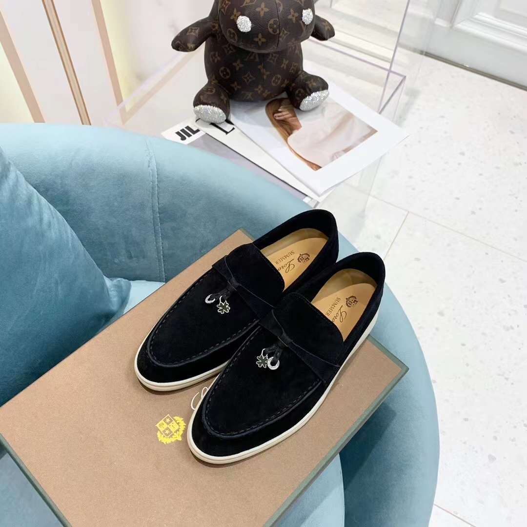 Men Women L*oro P*iana Top Loafer （）