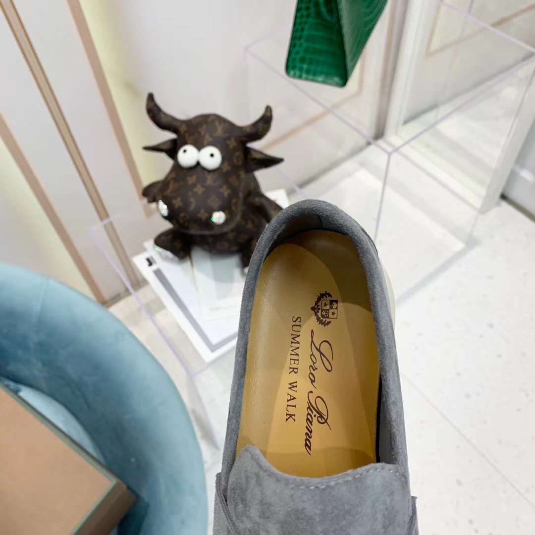 Men Women L*oro P*iana Top Loafer （）