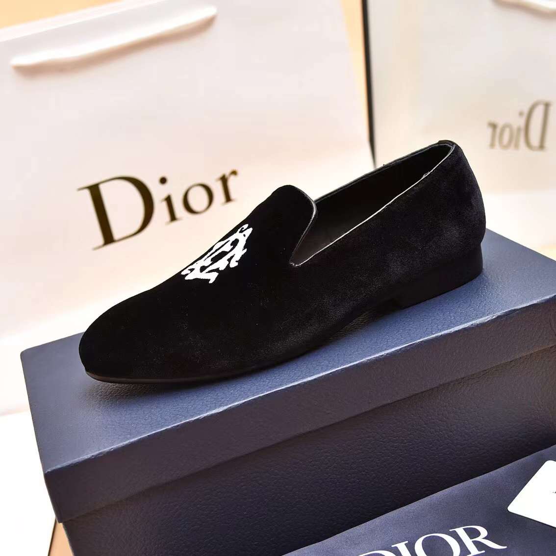 Men D*ior Top Sneaker（）