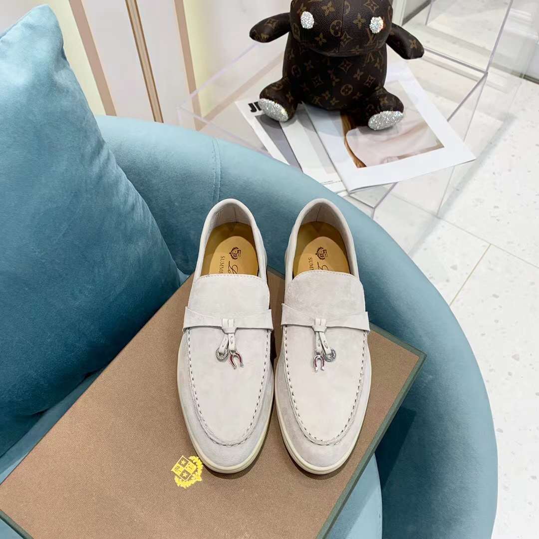 Men Women L*oro P*iana Top Loafer （）