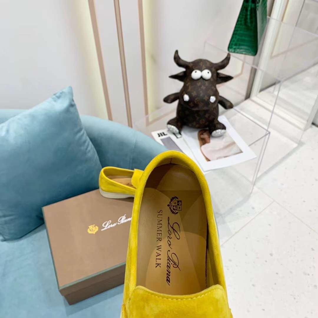 Men Women L*oro P*iana Top Loafer （）