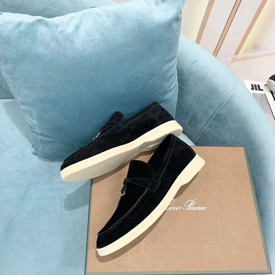 Men Women L*oro P*iana Top Loafer （）