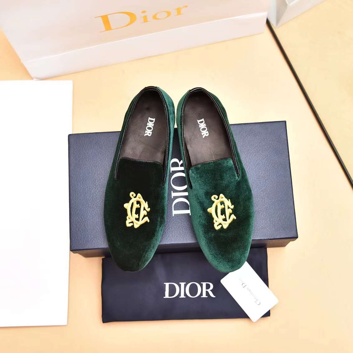 Men D*ior Top Sneaker（）