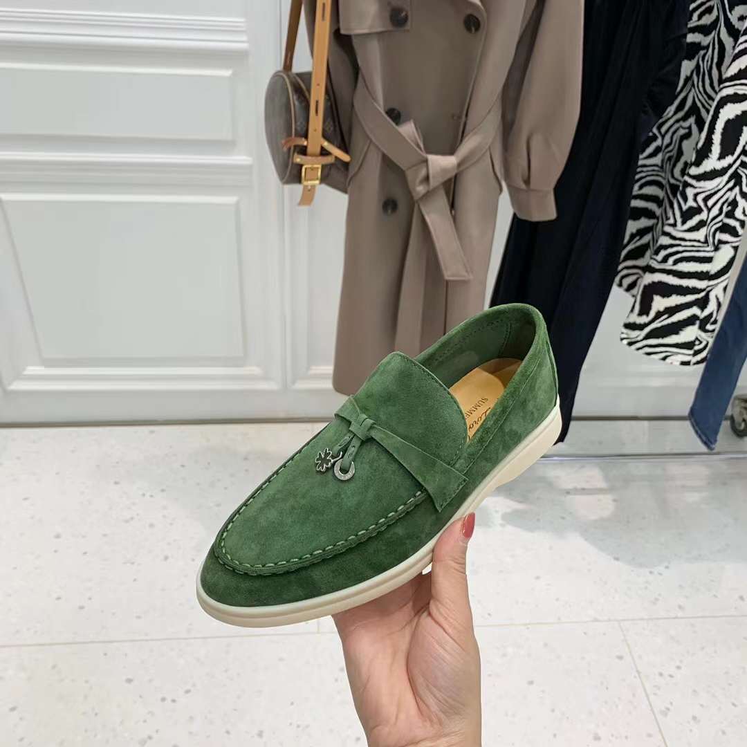 Men Women L*oro P*iana Top Loafer （）