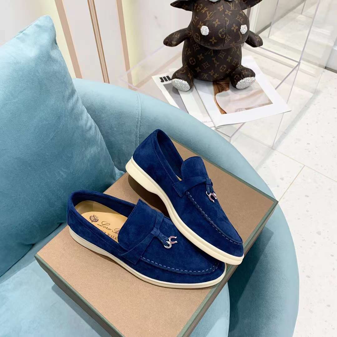 Men Women L*oro P*iana Top Loafer （）