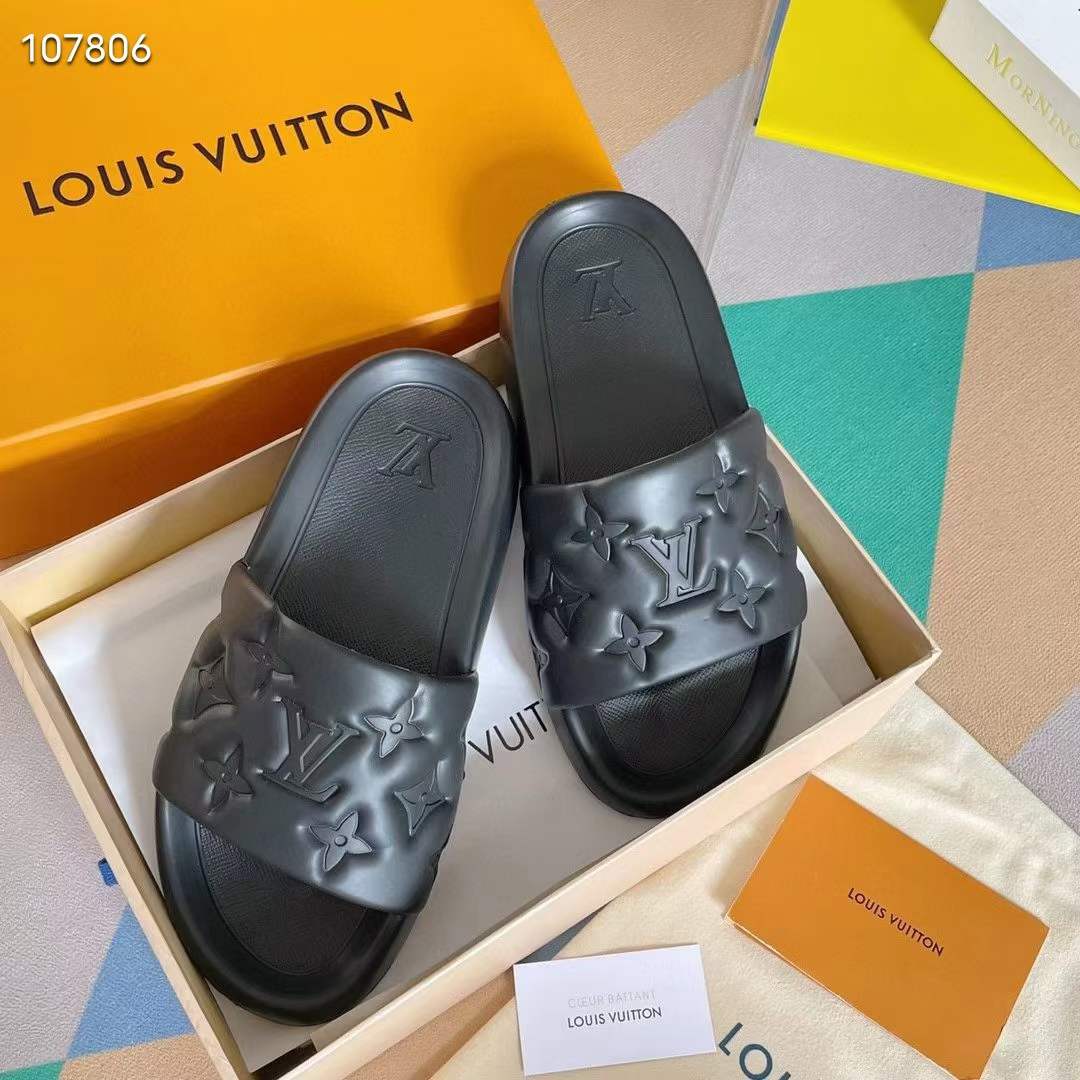Women Men L*ouis V*uitton Top Slippers