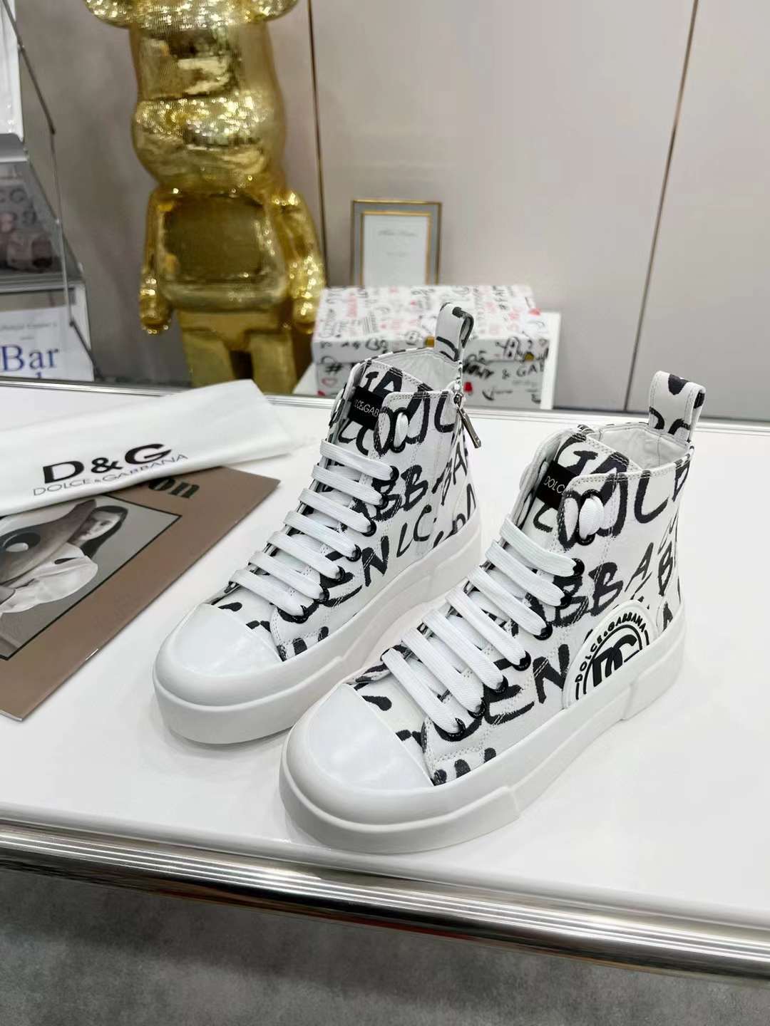 Men Women D*G Top Sneakers