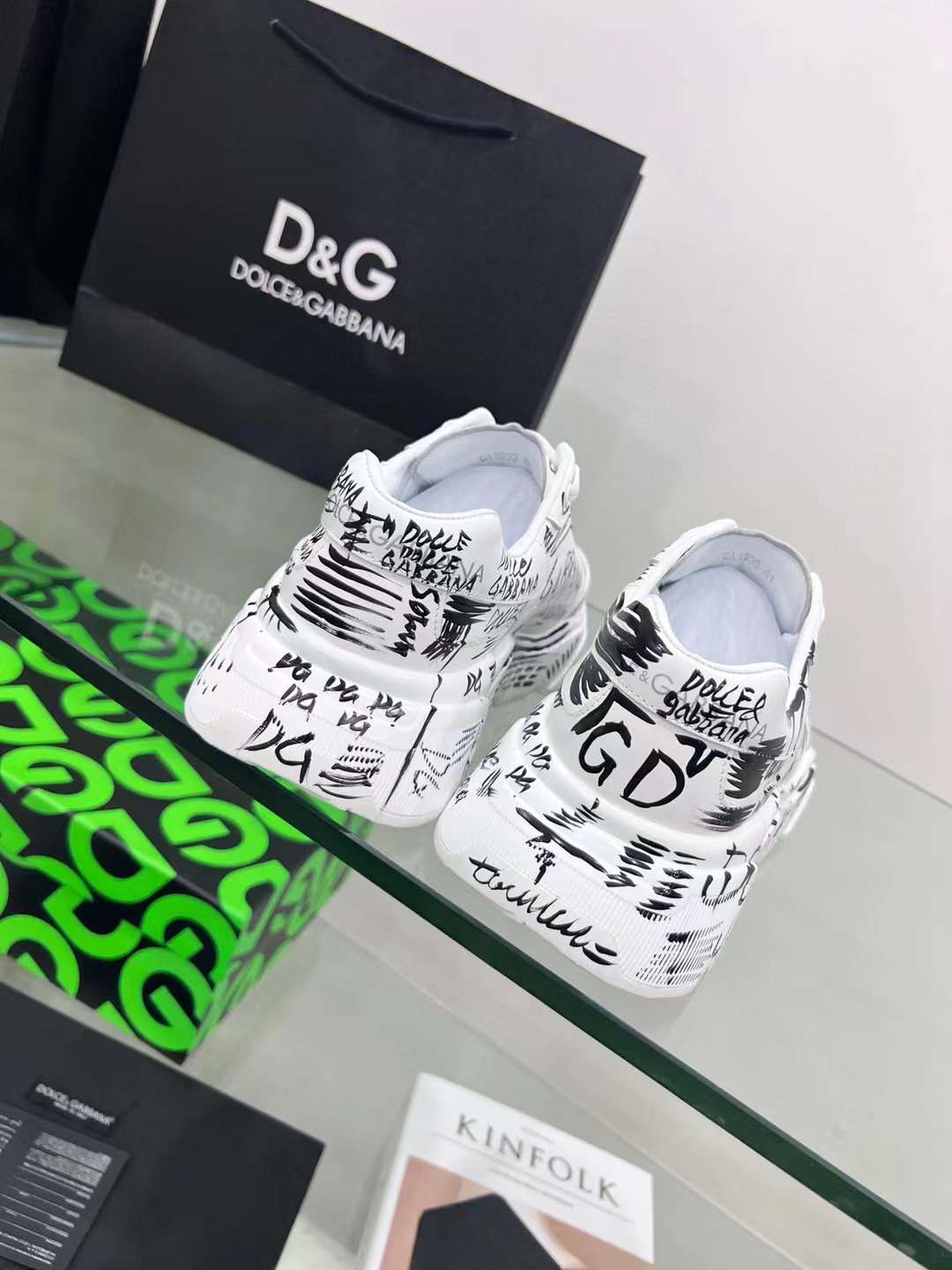 Men Women D*G Top Sneakers