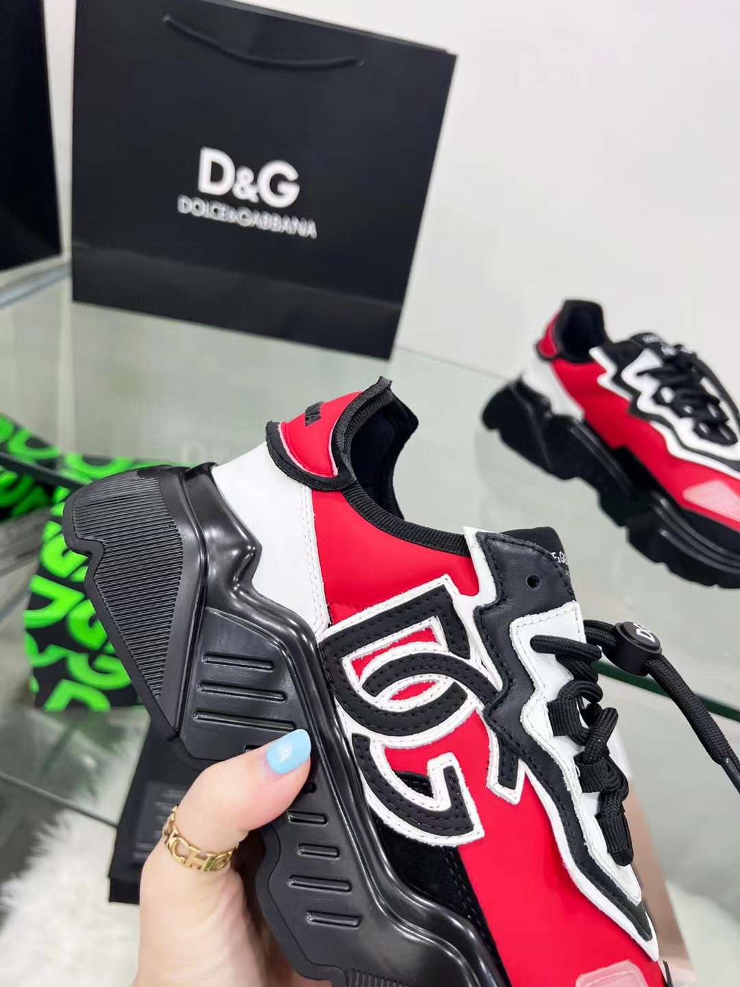 Men Women D*G Top Sneakers