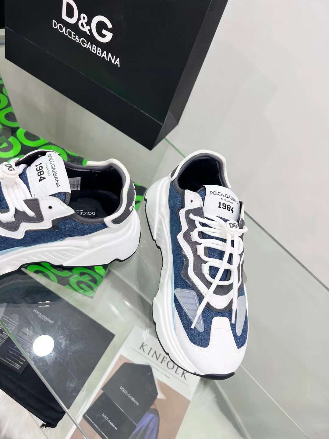 Men Women D*G Top Sneakers