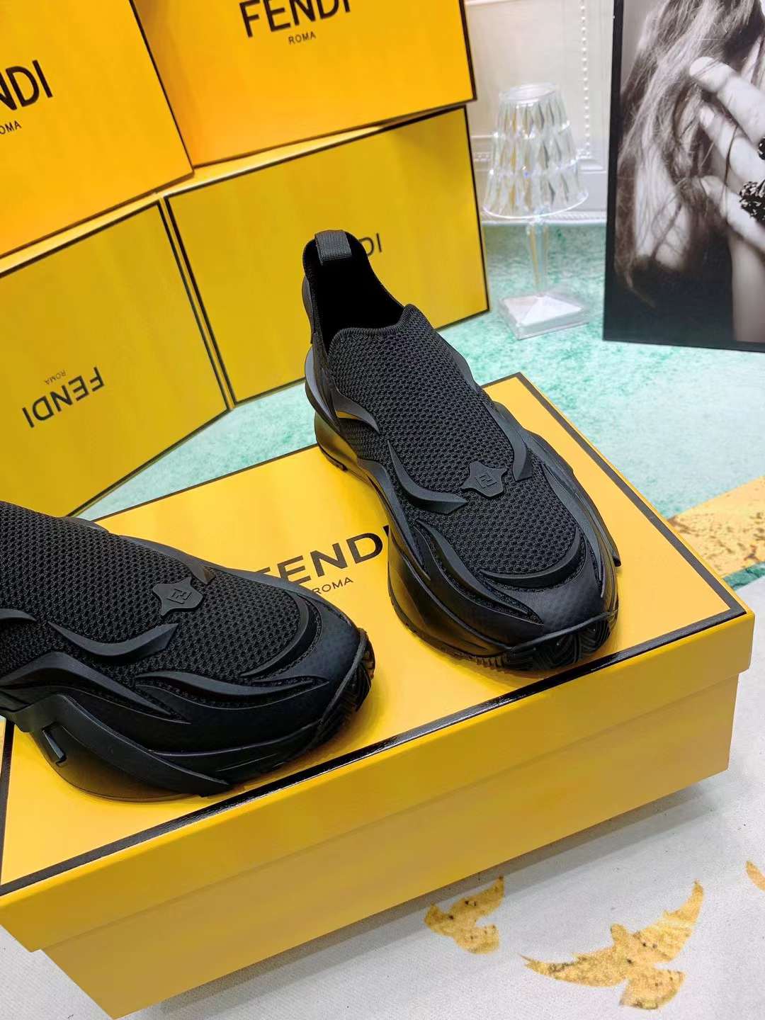 Men Women F*endi Top Sneaker （ ）