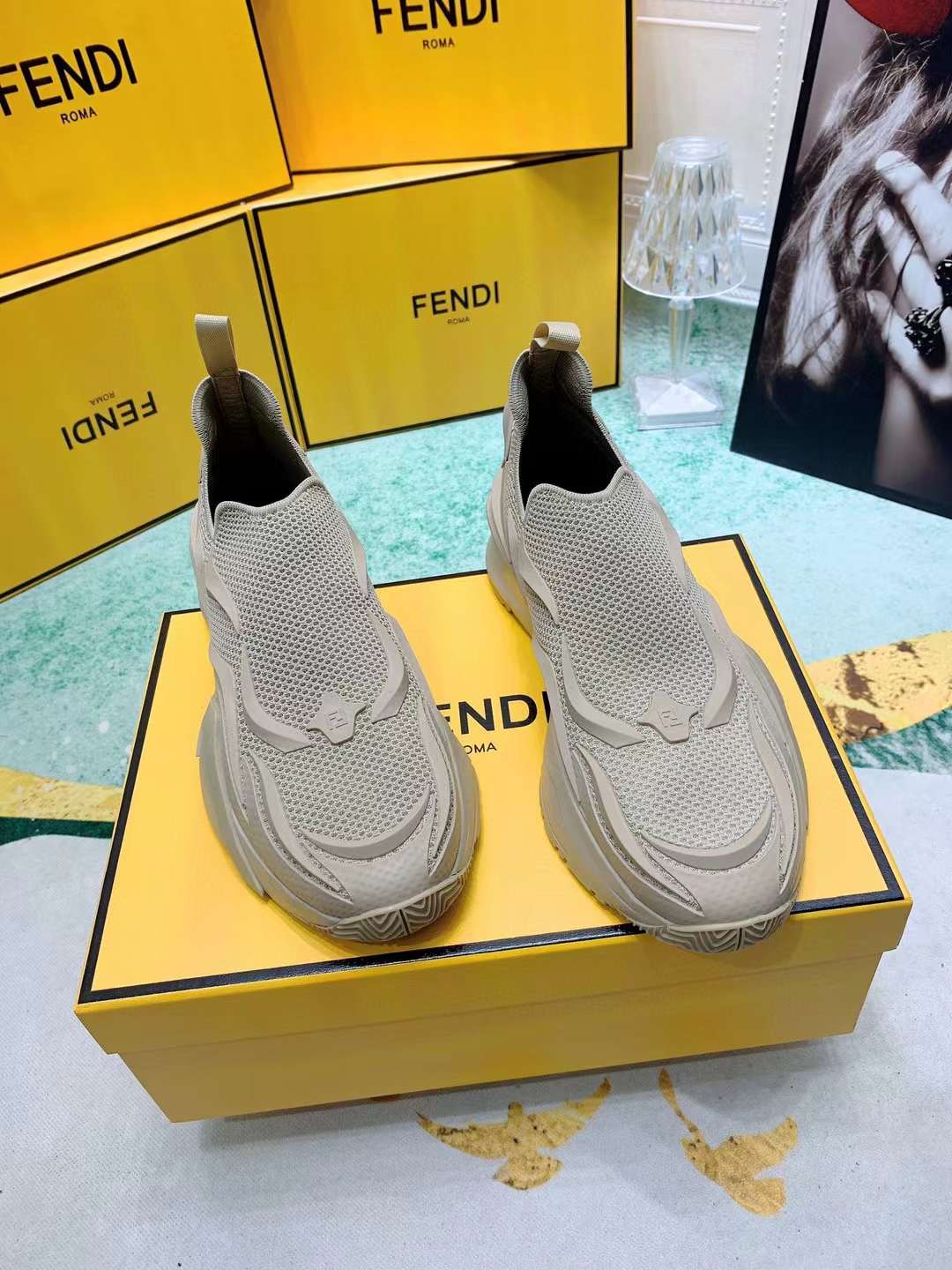 Copy Men Women F*endi Top Sneaker （ ）