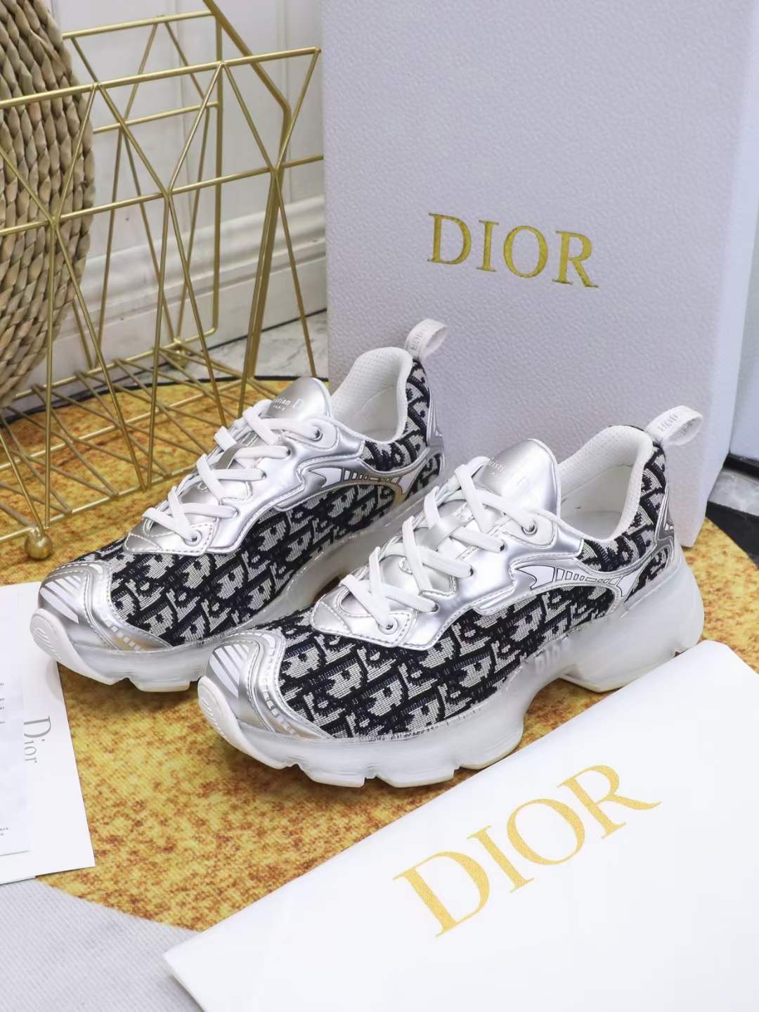 Men Women D*ior Top Sneakers （）