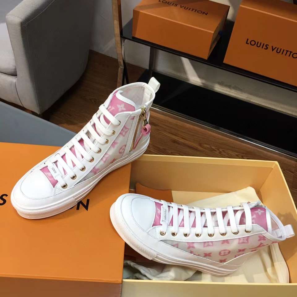 Women L*ouis V*uitton Top Sneaker Maikesneakers
