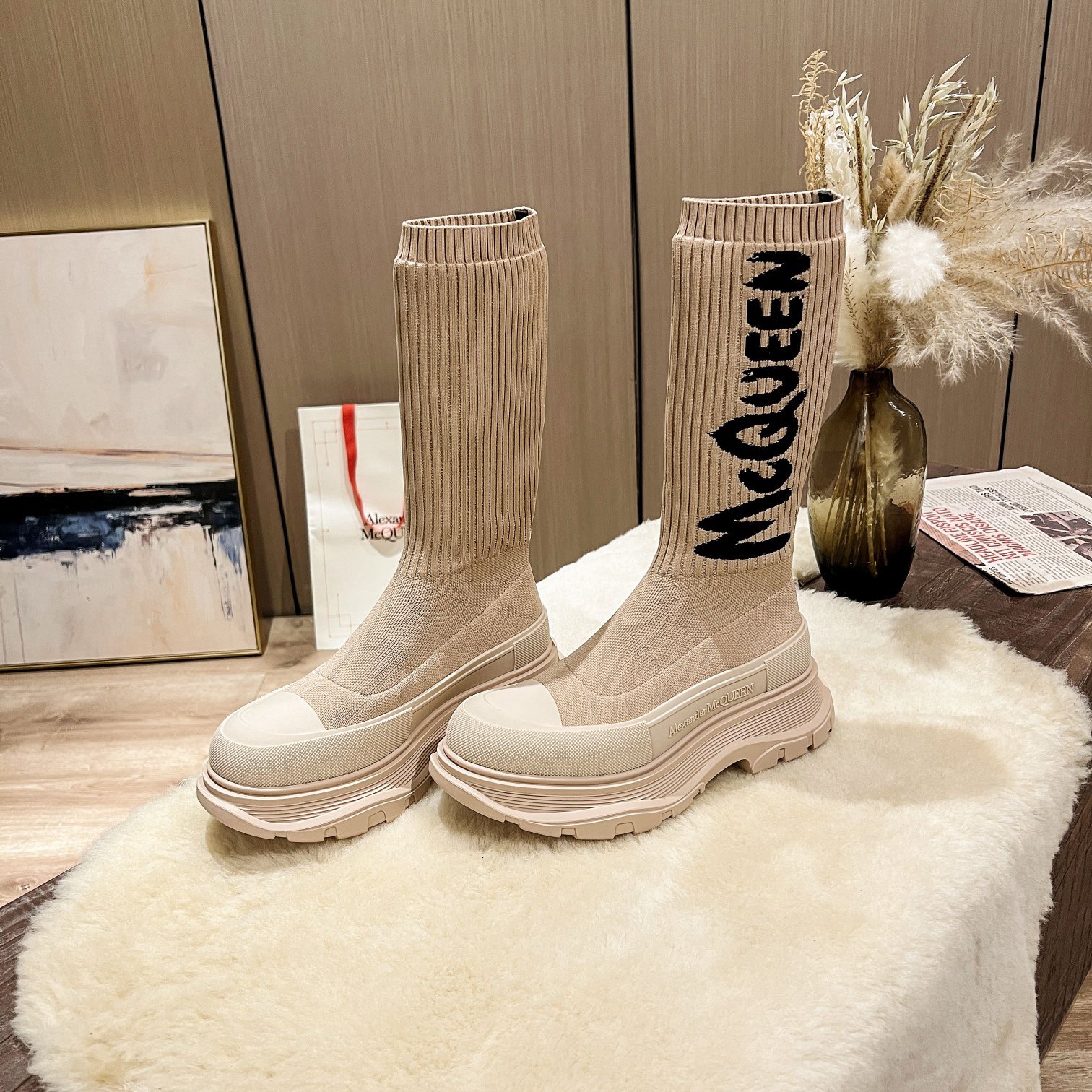 A*exander M*queen boots