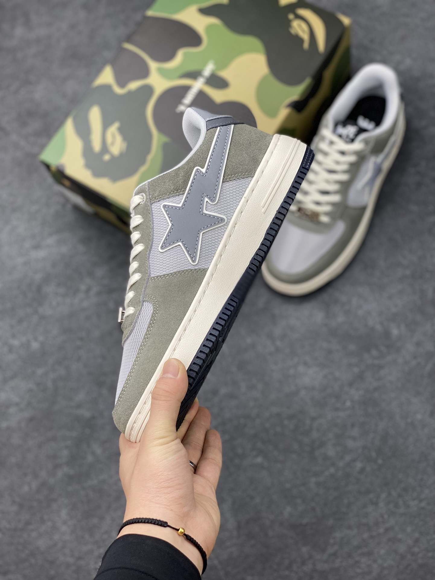 Men Women B*ape Top Sneaker