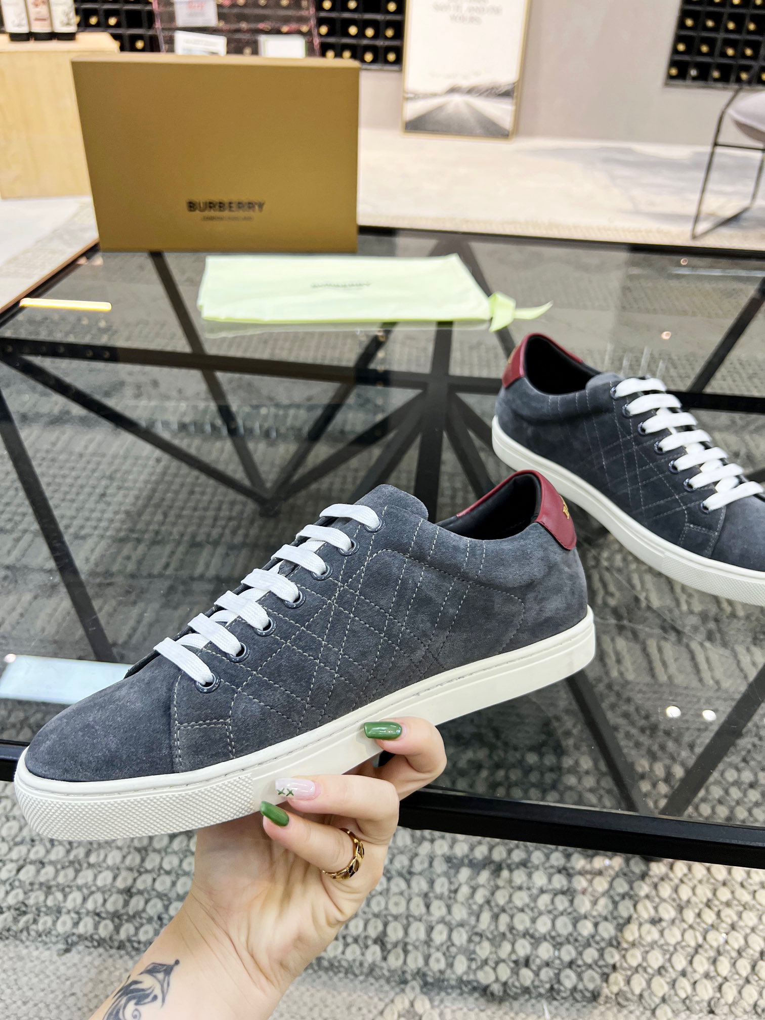 Men B*rberry Sneaker （）