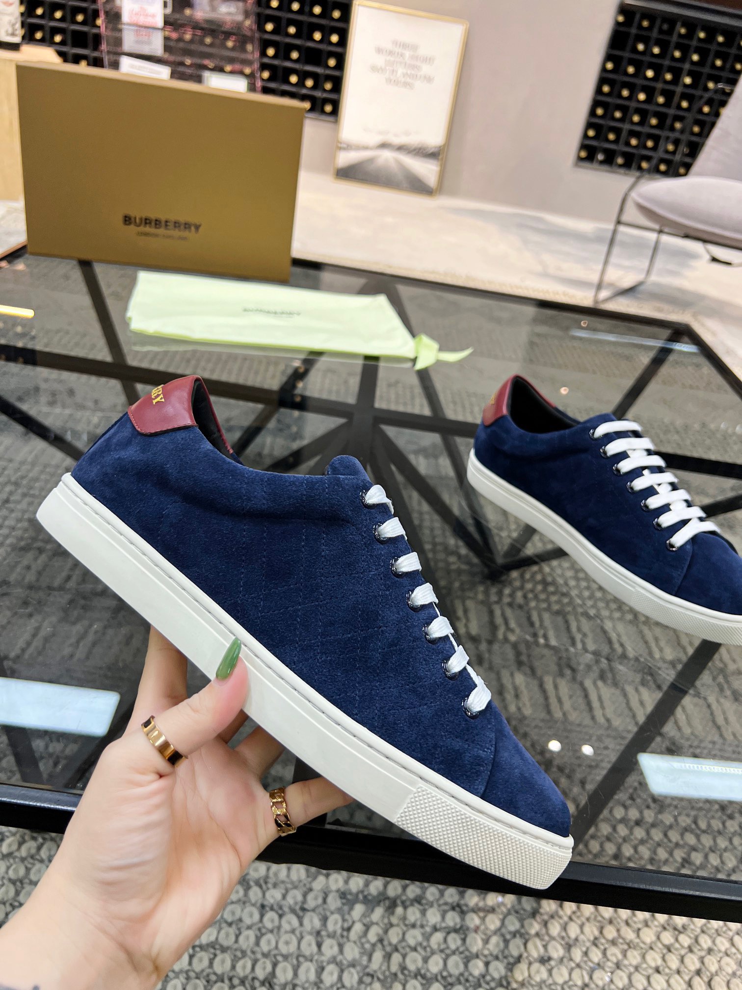 Men B*rberry Sneaker （）