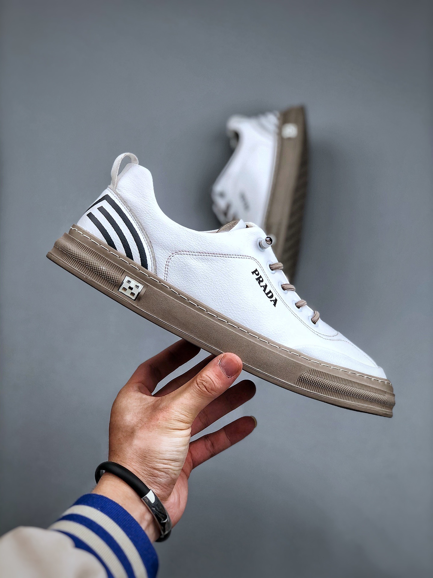 Men P*rada Top Sneaker （ ）