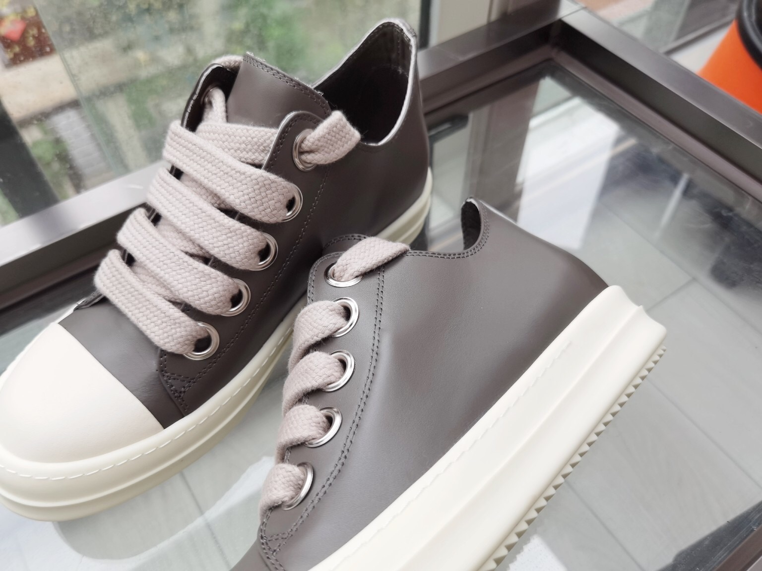 Men Women R*ick O*wens Top Sneaker