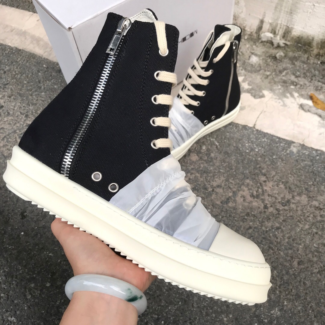 Men Women R*ick O*wens Top Sneaker