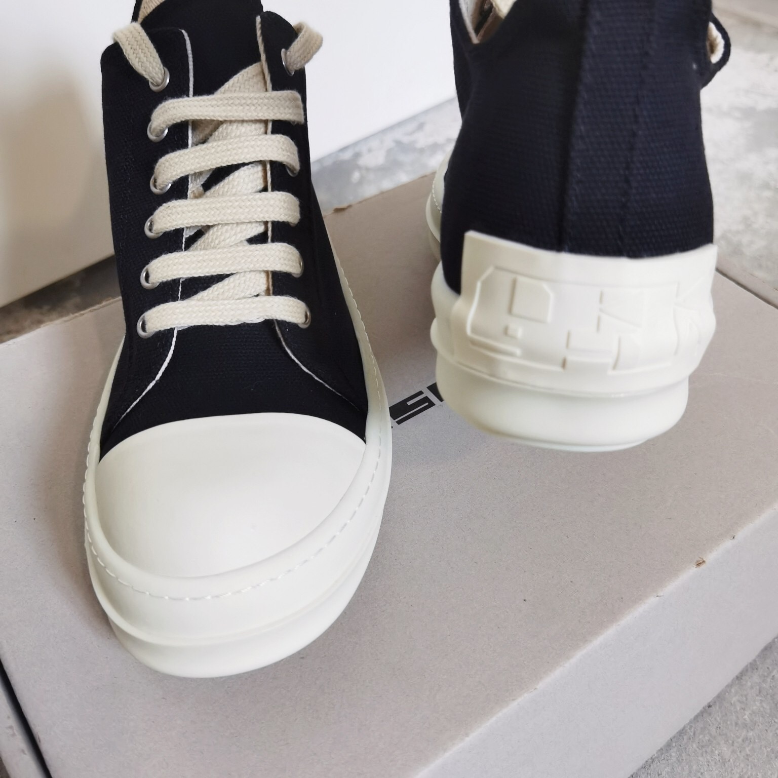 Men Women R*ick O*wens Top Sneaker