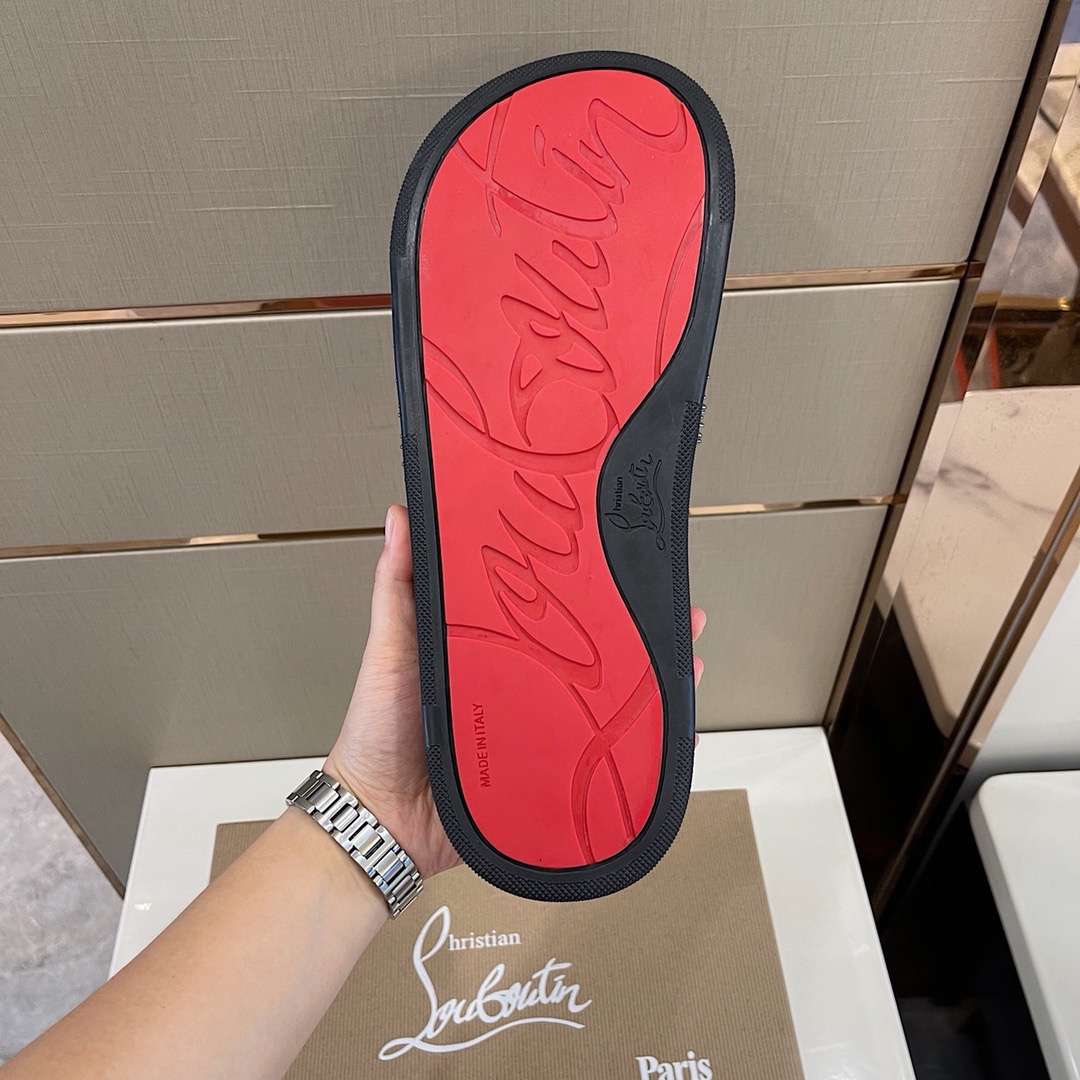 Men C*hristian L*ouboutin Top Quality slippers