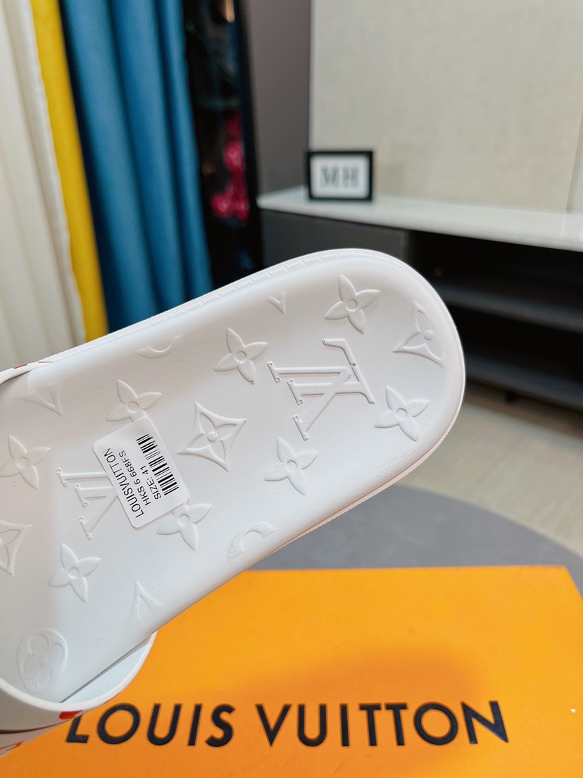 Men L*ouis V*uitton Top Slippers