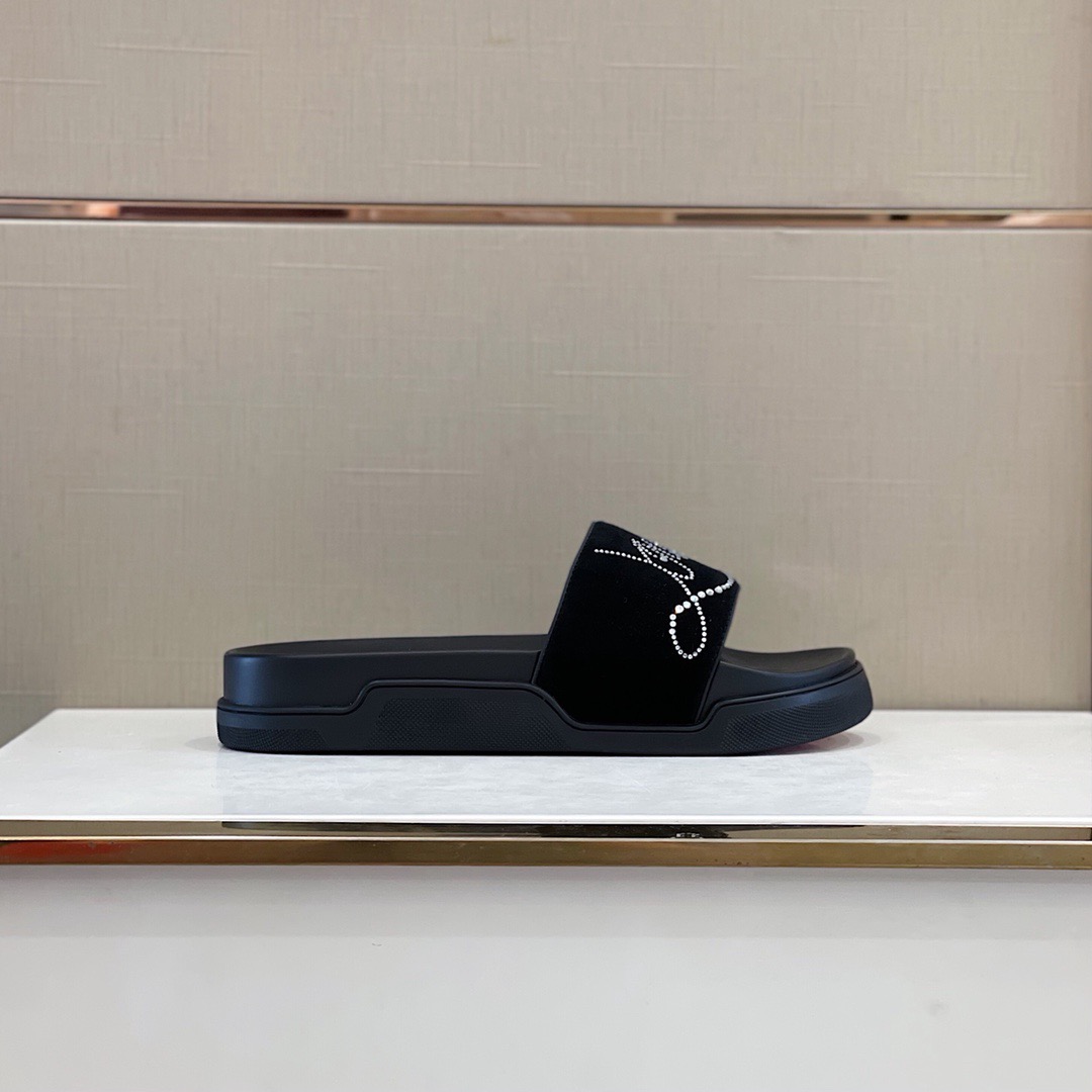 Men C*hristian L*ouboutin Top Quality slippers