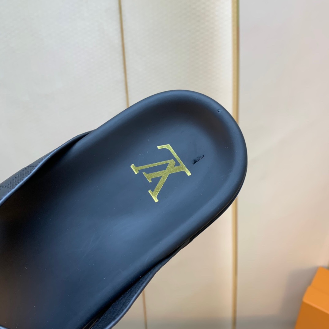 Men L*ouis V*uitton Top Slippers