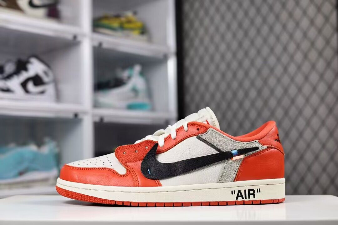 O*ff-W*hite x Air Jordan 1 Low OG GOAT LOWS AJ1
