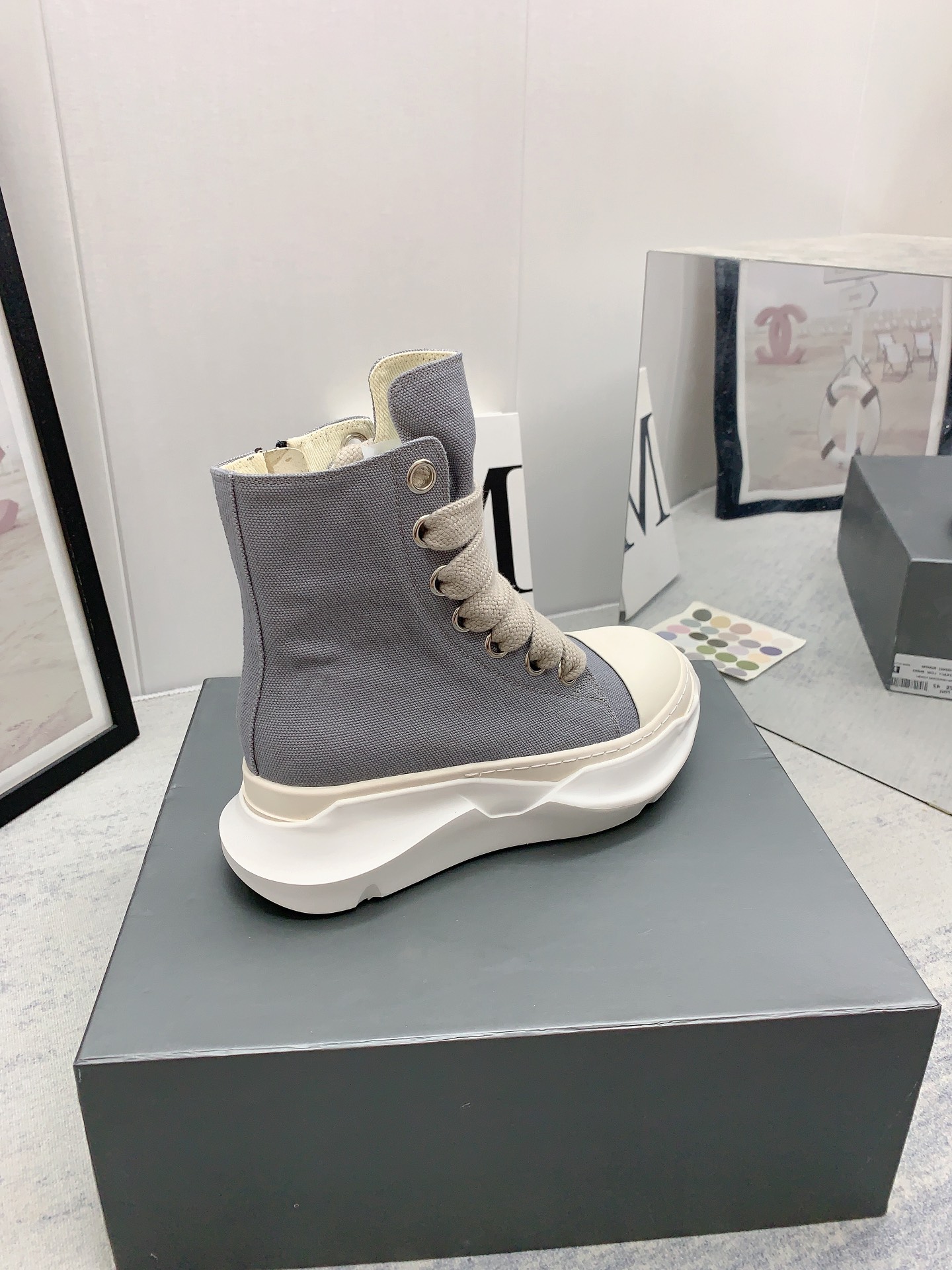 Men Women R*ick O*wens Top Sneaker