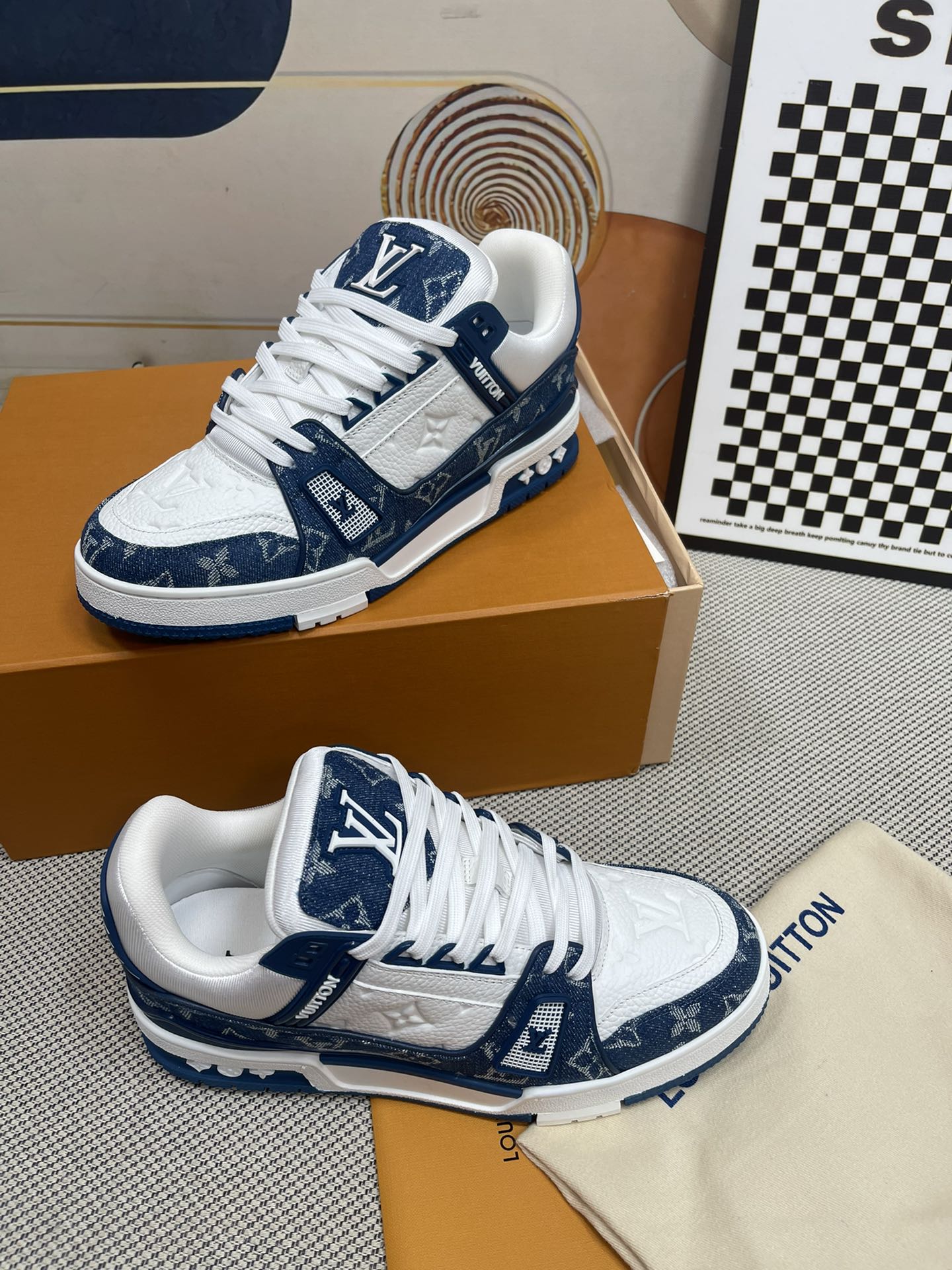 2023 Men L*ouis V*uitton Top Sneaker Maikesneakers