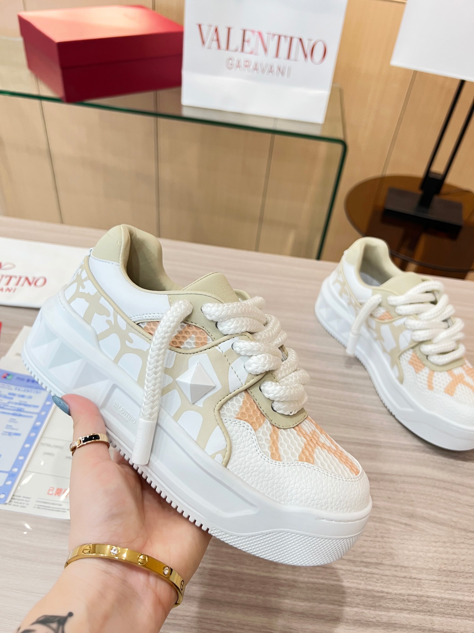 Women Men V*alentino Sneakers Maikesneakers