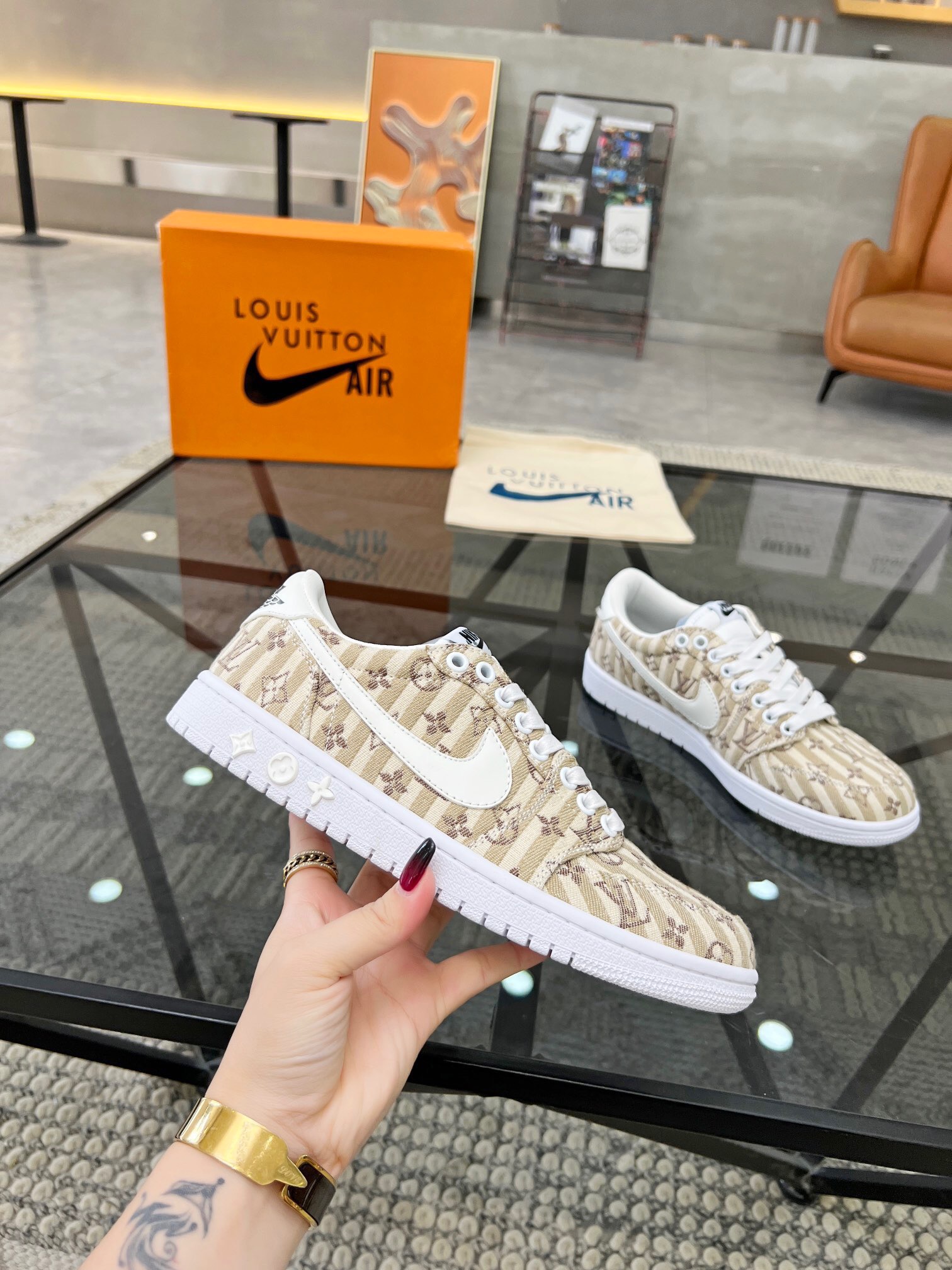 Men L*ouis V*uitton x NIKE Sneakers Maikesneakers