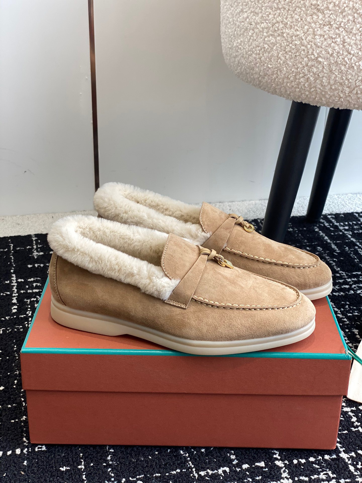 Women L*oro P*iana Top Loafer （）