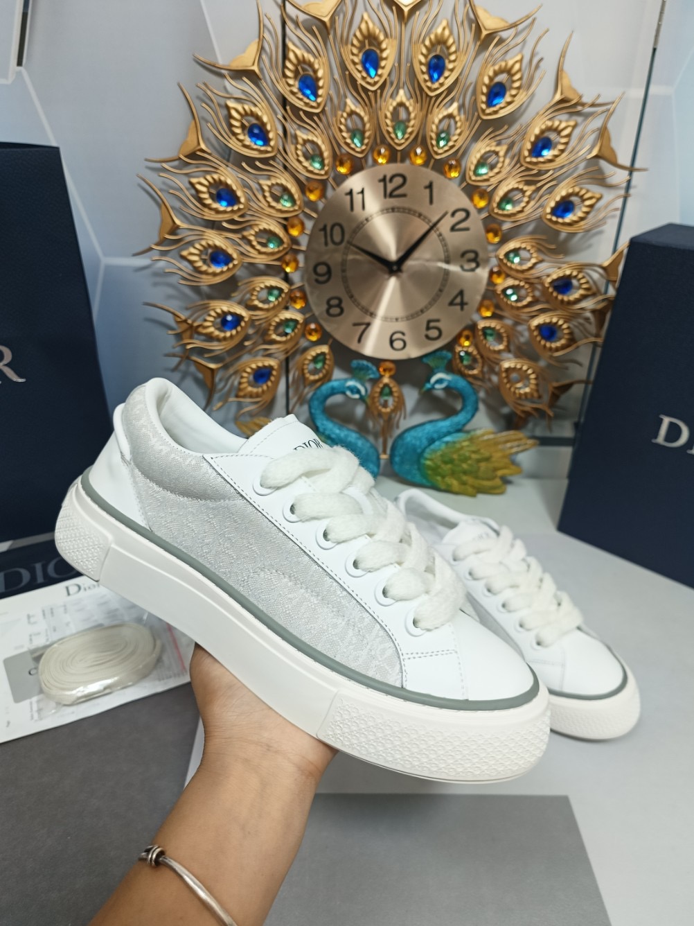 Men Women D*ior Top Sneaker