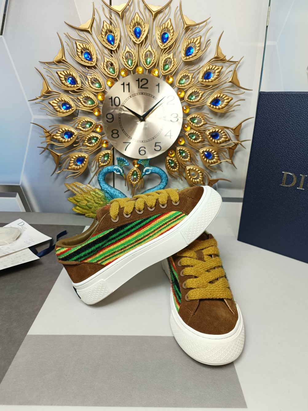 Men Women D*ior Top Sneaker