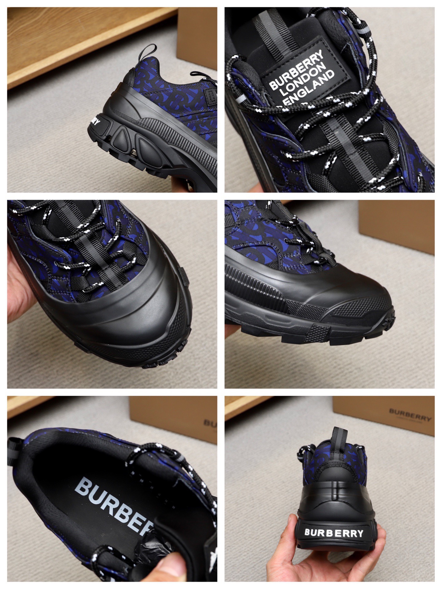 Men B*urberry Top Sneaker Maikesneakers