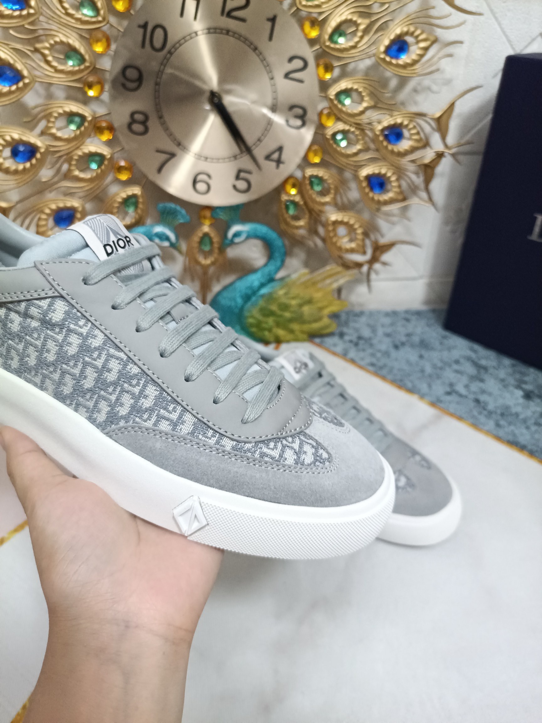 Men Women D*ior Top Sneaker