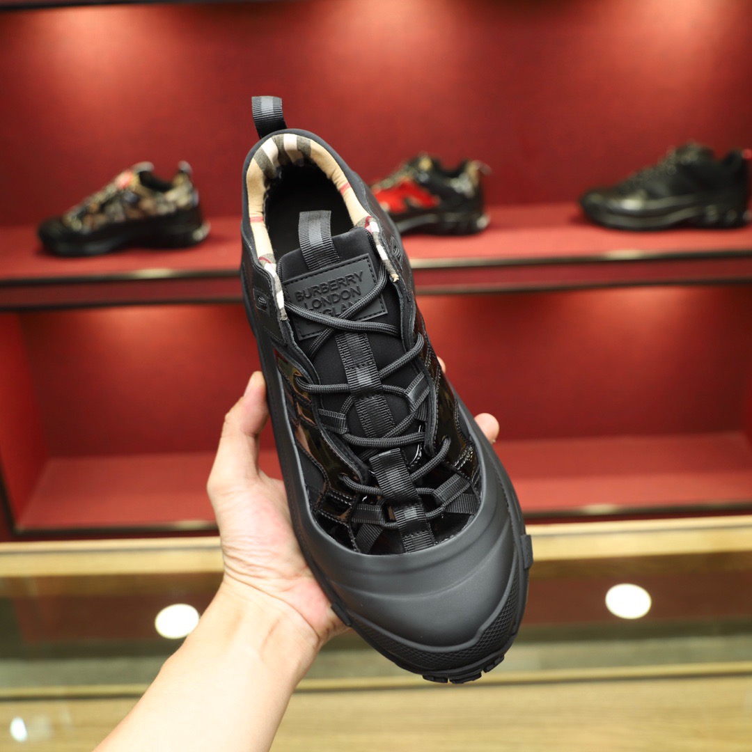 Men B*urberry Top Sneaker Maikesneakers