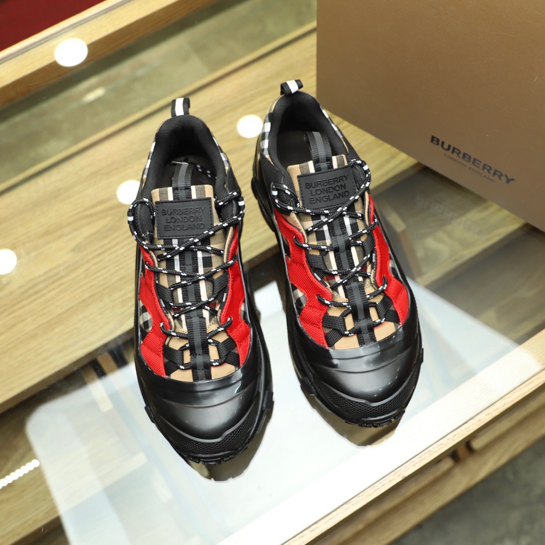 Men B*urberry Top Sneaker Maikesneakers