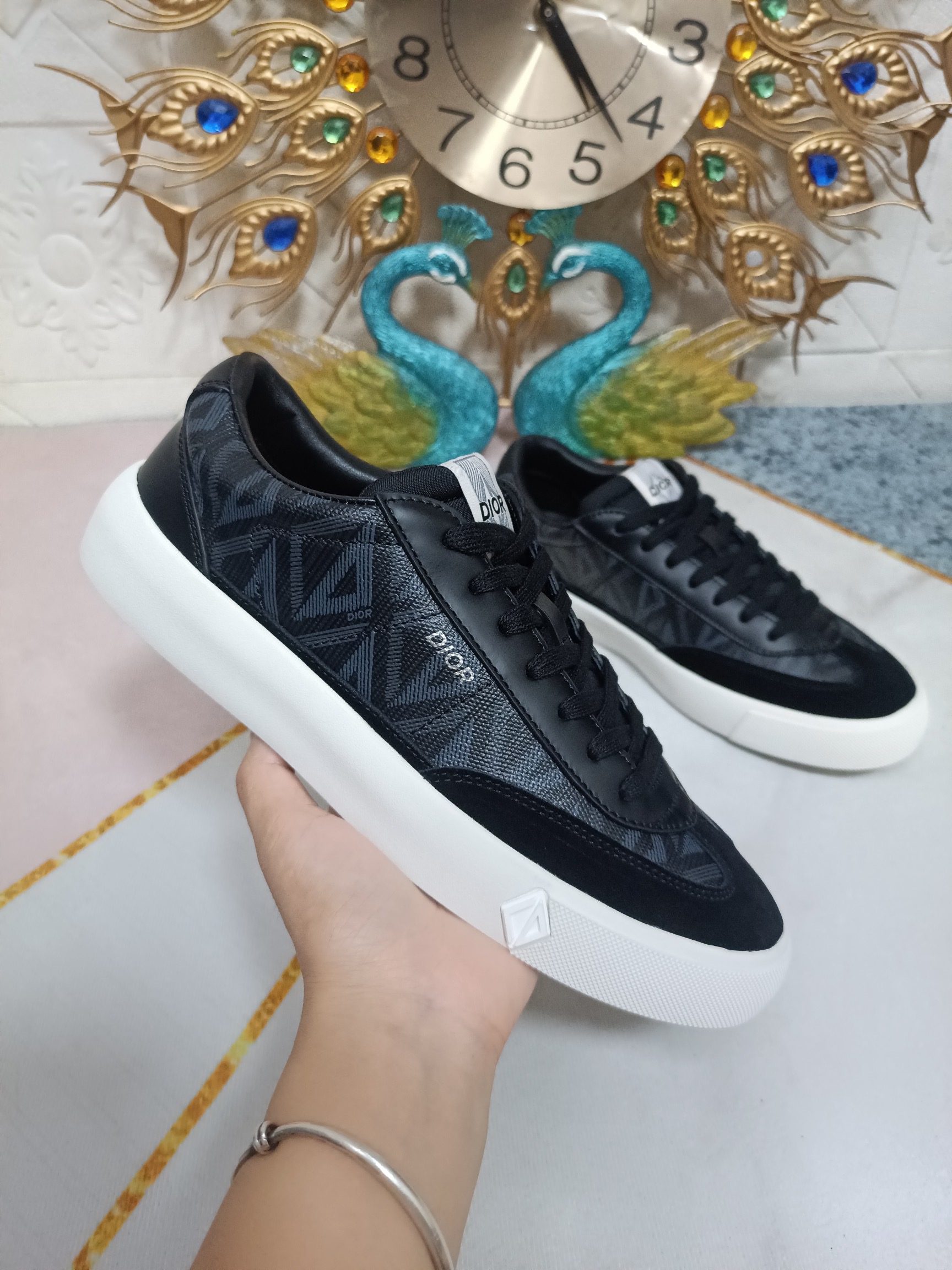 Men Women D*ior Top Sneaker