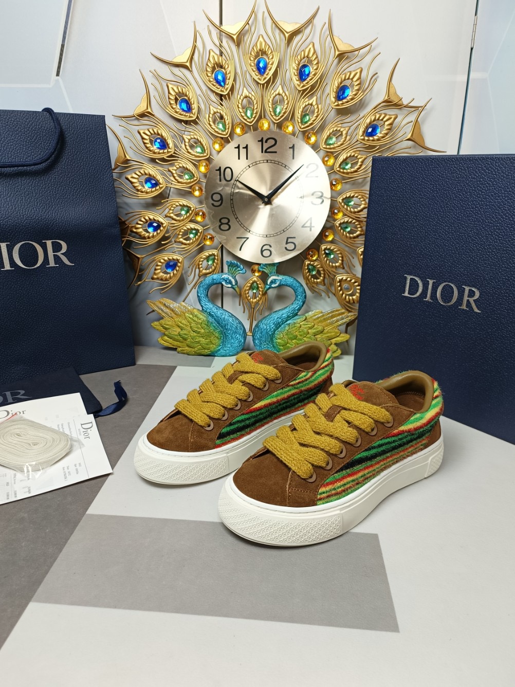 Men Women D*ior Top Sneaker