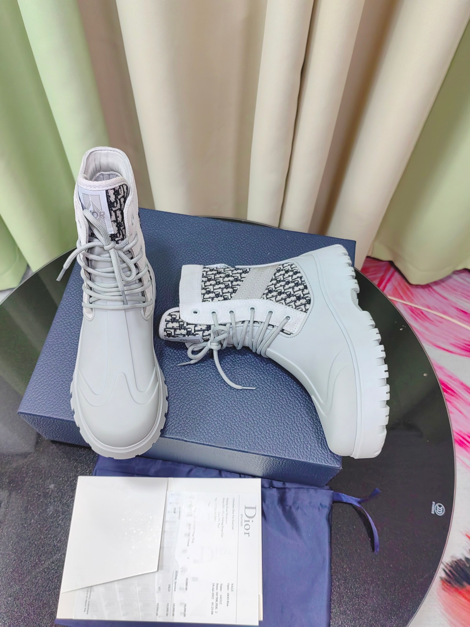 Men Women D*ior Top Sneaker